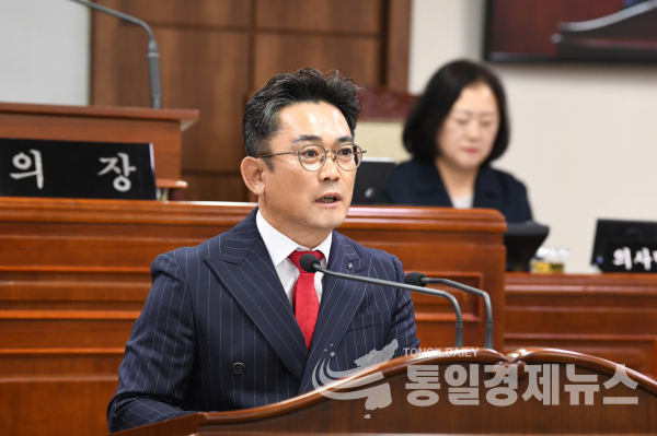 순천시의회 김영진 의원(해룡면, 더불어민주당)